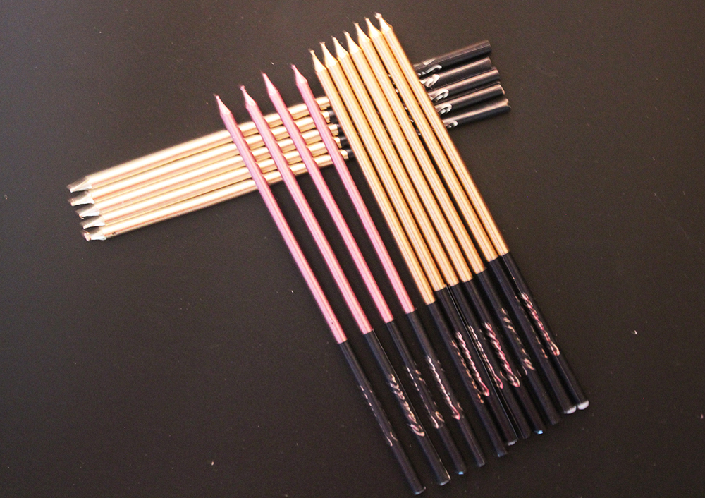 鍍金鍍銀（yín）蠟燭